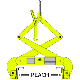 Double Pivot Ingot Tong Line Art